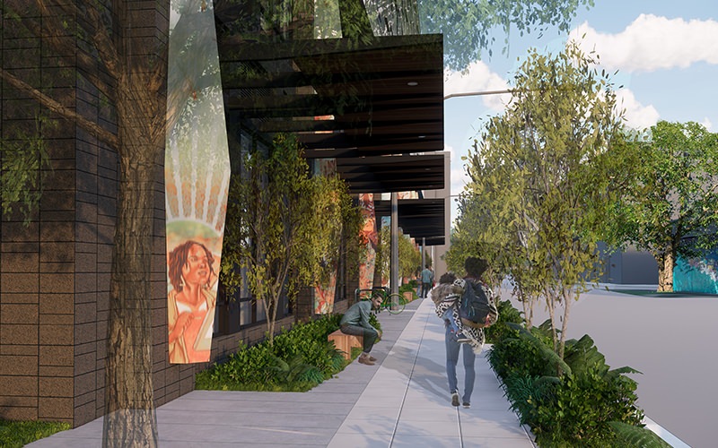 Orenda at Othello Square exterior rendering of Orenda at Othello Square